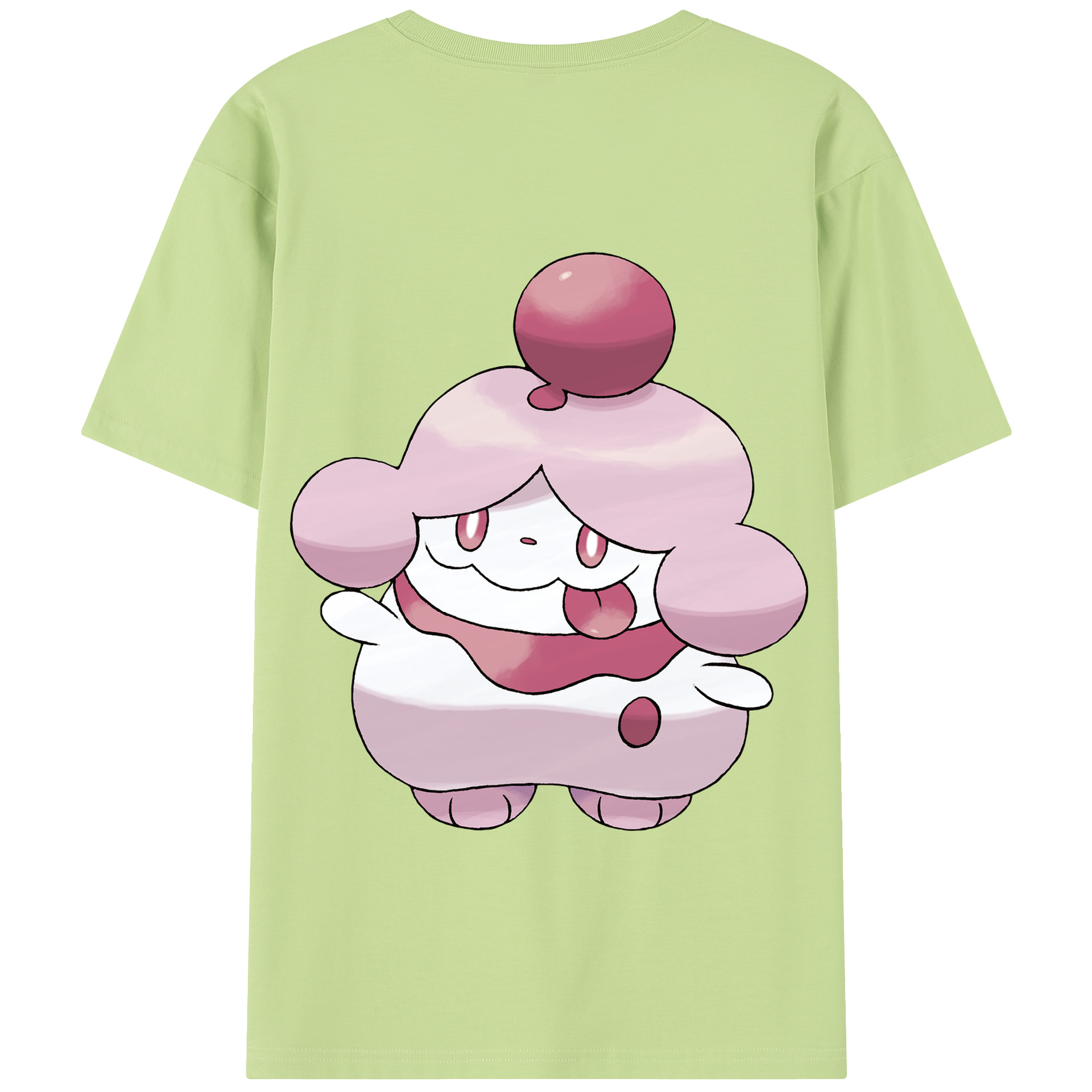 （画像用） ポケットモンスター Pokémon 綿100％半袖Tシャツ（背面プリント）